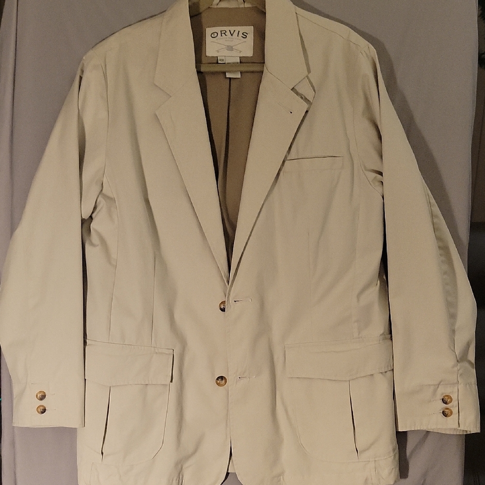 Orvis Men's Beige Sport Coat